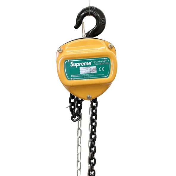 Supreme Caraskal 3 Ton x 3 Metre Hsz-C303 (Chain Hoist) ürün görseli 1