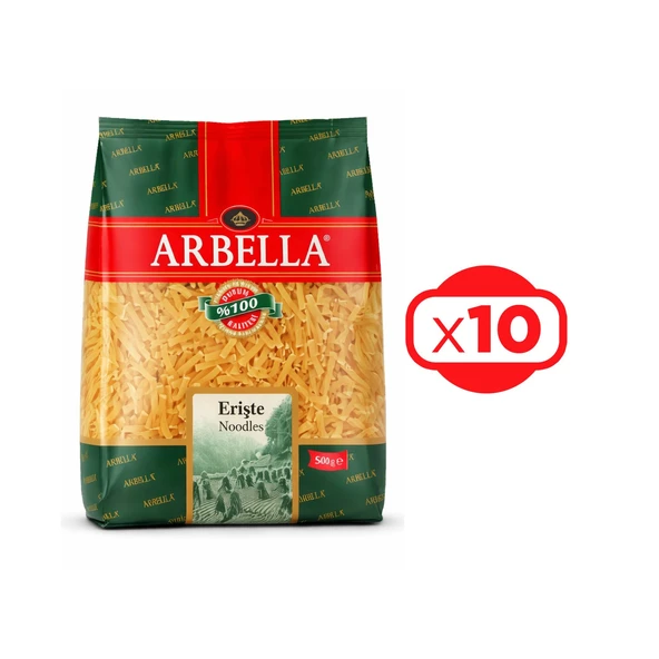 Arbella Erişte 500 gr x 10 Adet ürün görseli 1