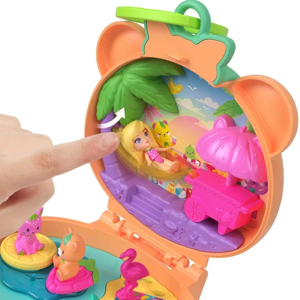 Polly Pocket Sevimli Ayıcık Mini Oyun Seti JKC79 - Resim 3