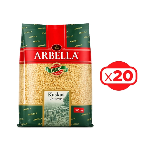 Arbella Kuskus Makarna 500 gr x 20 Adet ürün görseli 1