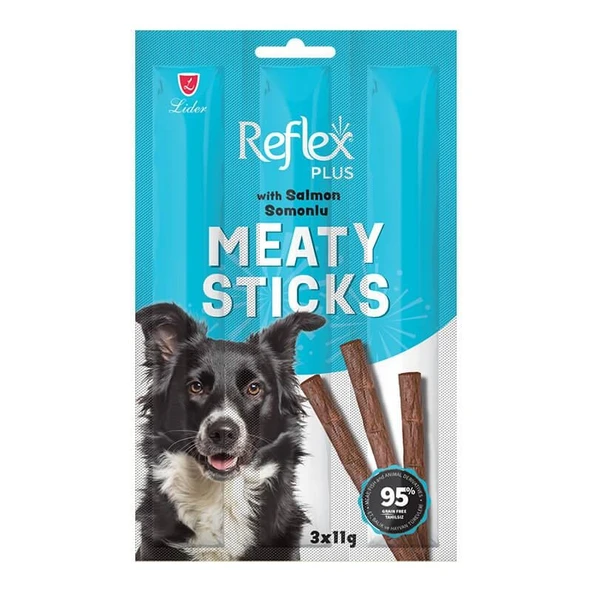 Reflex Plus Somonlu Stick Köpek Ödül Maması 11 Gr 3 Lü ürün görseli 1