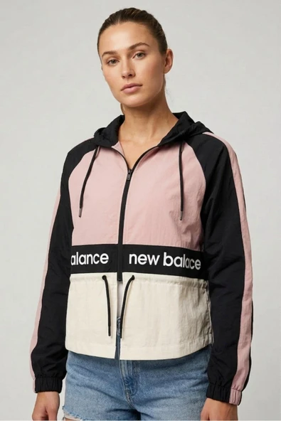New Balance Lifestyle WNJ1527-ANT Gri Kadın Ceket ürün görseli 1