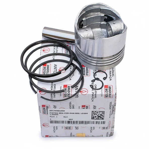 Antor 6LD360 Piston Segman Set +1,00mm 83mm ürün görseli 1