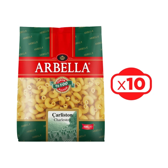 Arbella Çarliston Makarna 500 gr x 10 Adet ürün görseli 1