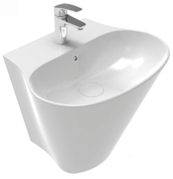 MİNİA LAVABO MONOBLOK 40X50 TURAVİT ürün görseli 1