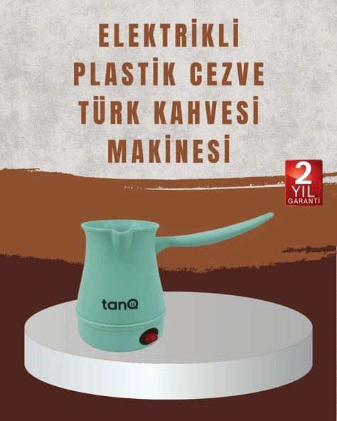 Işıklı Açma Kapama Anahtarlı Elektrikli Kahve Cezvesi ürün görseli 1
