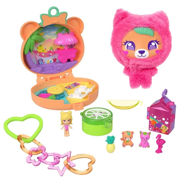 Polly Pocket Sevimli Ayıcık Mini Oyun Seti JKC79 ürün görseli 1