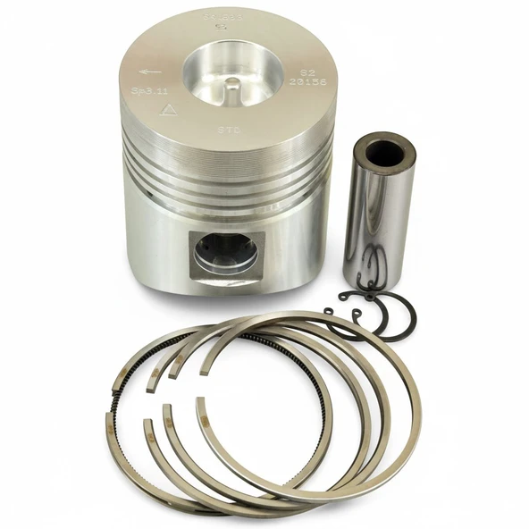 Antor Piston Segman Set Std 95mm 4LD640 4LD820 - Resim 2