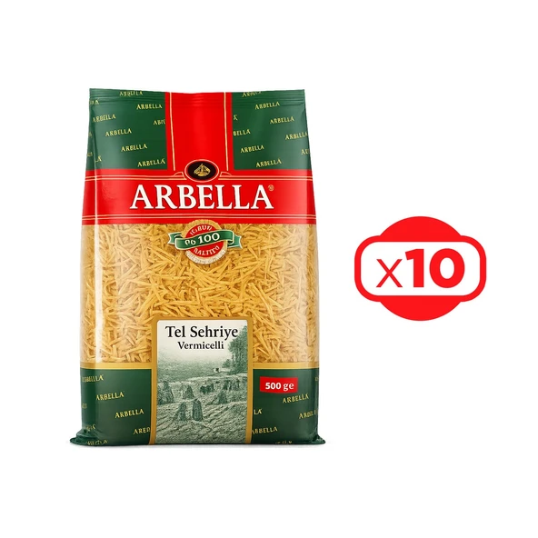 Arbella Tel Şehriye 500 gr x 10 Adet ürün görseli 1