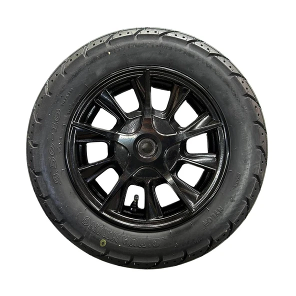 MONDİAL WİNG 50 ARKA JANT DIŞ LASTİK KOMPLE 3.50-10 (SİYAH) ürün görseli 1
