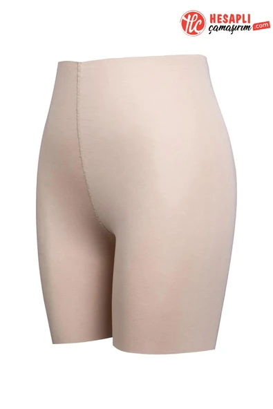 Bolero Premium Kadın Dikişsiz Seasmless Modal Pamuklu Likralı Rahat Toparlayıcı Uzun Boxer Külot ürün görseli 1