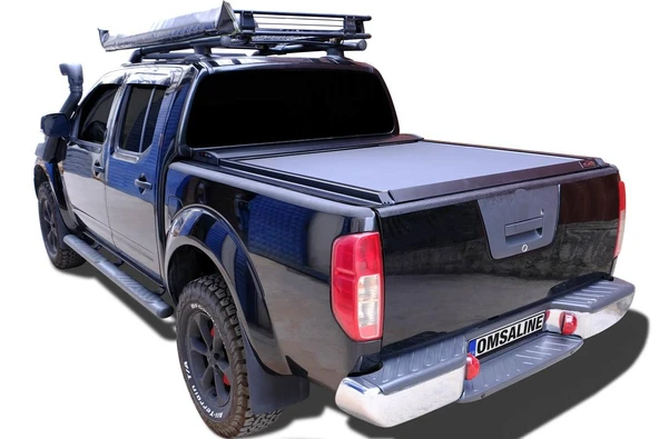 Nissan Navara Omback Sürgülü Bagaj Kapama (Kısa Kasa) Siyah 2006-2015 Arası ürün görseli 1