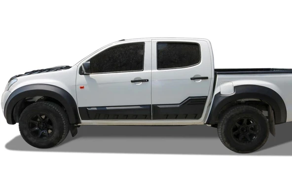Isuzu D-Max Kapı Dodik Set 4 Parça 2012-2020 Arası - Resim 2