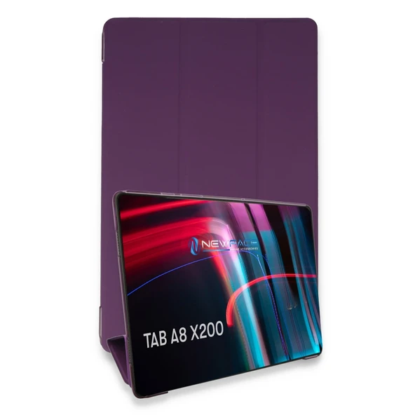 Samsung Galaxy X200 Tab A8 10.5 Kılıf Tablet Smart Kılıf - Mor ürün görseli 1