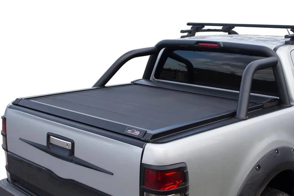 Ford Ranger Omback Sürgülü Bagaj Kapama Orijinal Rollbar Uyumlu Siyah 2011-2022 Arası ürün görseli 1