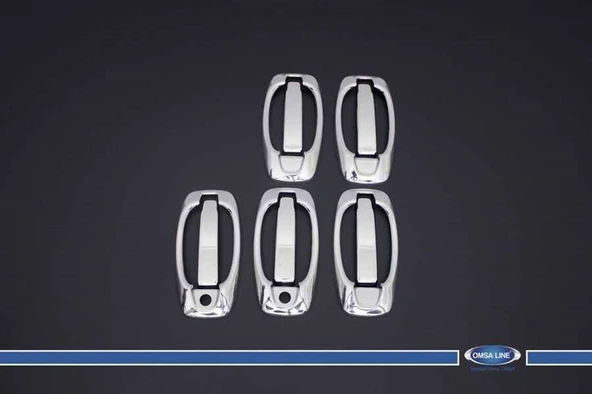 OMSA Peugeot Bipper Krom Kapı Kolu 5 Kapı Set 2008 ve Sonrası ürün görseli 1