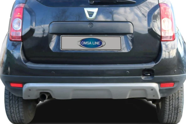 Dacia Duster Difüzör Arka Tampon Altı Gri Plastik 2010-2018 Arası ürün görseli 1