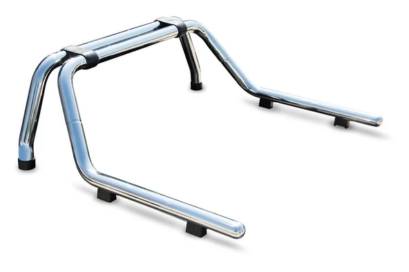 OMSA Isuzu D-Max Kobra Roll Bar Çap:60 Krom 2021 ve Sonrası ürün görseli 1