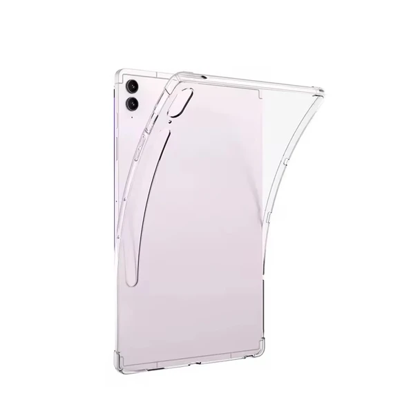 Samsung Galaxy Tab S10 Fe Plus 13.1 Kılıf Anti Shock Tablet Silikon - Şeffaf ürün görseli 1
