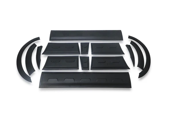 Ford Transit Uzun Şase Çamurluk ve Kapı Dodik Set 14 Parça Abs 2000-2006 Arası ürün görseli 1