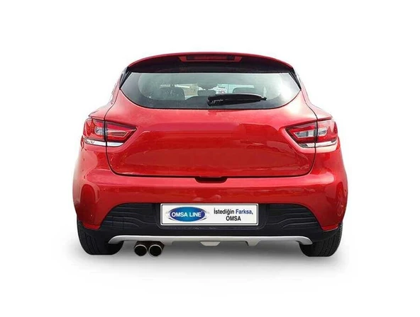 Renault Clio 4 HB Arka Difüzör 2012 ve Sonrası ürün görseli 1