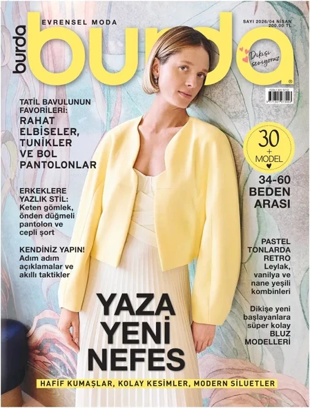 Burda Dergi Nisan 2026 ürün görseli 1