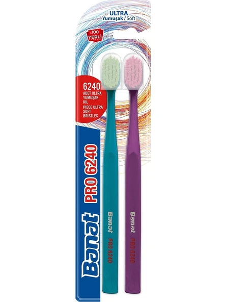 Banat Pro 6240 1+1 Diş Fırçası ürün görseli 1