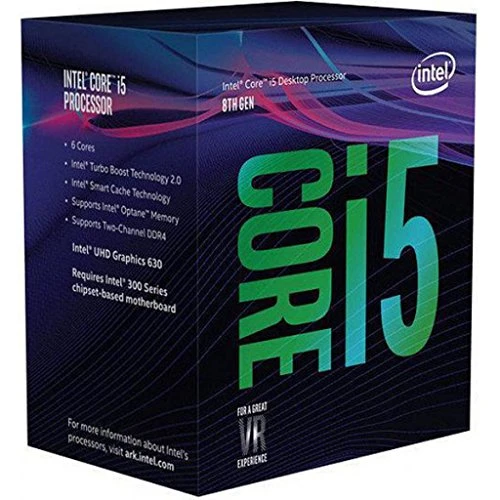 Intel Core i5-8600K işlemci 3,6 GHz (9 MB önbellek, 4,30 GHz'e kadar) ürün görseli 1
