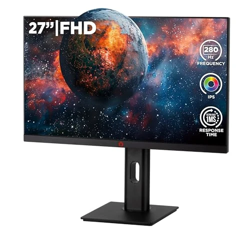 Konix oyun monitörü Orion 27" PC, PS5, Switch 2, Xbox - Full HD çözünürlük 1.080 piksel - 280 Hz - 1 ms - FreeSync - HDMI 2.0 - DisplayPort - IPS paneli ürün görseli 1