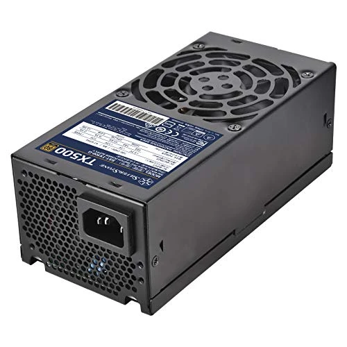 Silverstone TX500 Gold güç kaynağı ünitesi 500 W 20+4 pin ATX TFX Noir ürün görseli 1