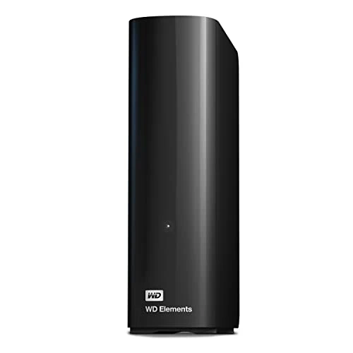 WD Elements Masaüstü Depolama 16 TB (Masaüstü Depolama USB 3.0 Uyumlu, Fotoğraflar, Müzik, Videolar ve Diğer Tüm Dosyalar için Ek Depolama, Darbeye Dayanıklı) Siyah ürün görseli 1