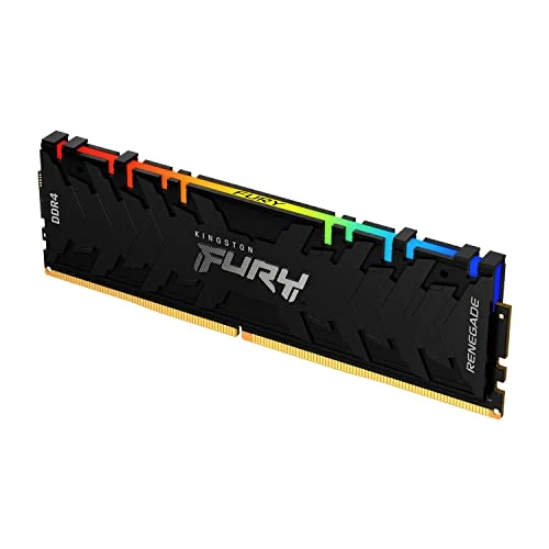 Kingston FURY Renegade RGB 8 GB 4000 MHz DDR4 CL19 Masaüstü Belleği Tek Modül KF440C19RBA/8 ürün görseli 1
