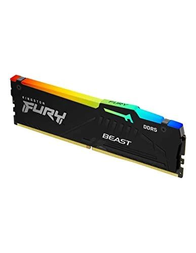 Kingston FURY Beast Siyah RGB EXPO 32 GB 5600MT/s DDR5 CL36 DIMM Masaüstü Oyun Belleği Tek Modül - KF556C36BBEA-32 ürün görseli 1