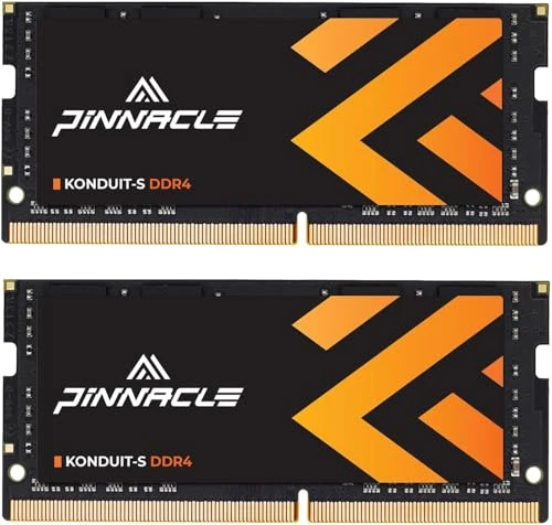 Timetec Pinnacle 32 GB KIT(2x16 GB) Premium DDR4 3200 MHz (veya 2933 MHz veya 2666 MHz) PC4-25600 ECC Olmayan Arabelleksiz 1,2 V CL22 2Rx8 Çift Kademeli 260 Pin SODIMM Dizüstü Bilgisayar Bellek RAM'i ürün görseli 1