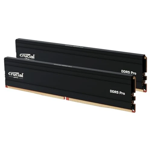 Crucial Pro DDR5 RAM 32 GB Kiti (2x16 GB) 6000 MHz, Intel XMP 3.0 / AMD Expo, PC Bilgisayar RAM'i - CP2K16G60C48U5 ürün görseli 1