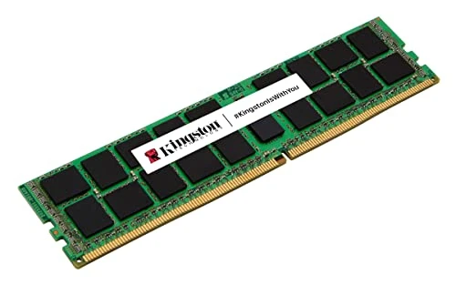 Kingston Markalı Bellek 16 GB DDR4 2666MT/s Reg ECC Çift Kademeli Modül KTH-PL426D8/16G Sunucu Belleği ürün görseli 1