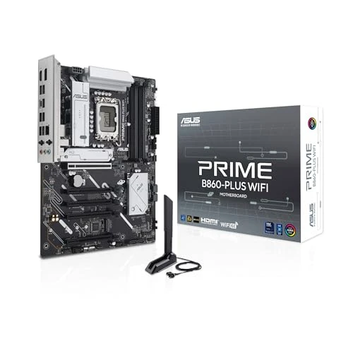 ASUS Prime B860-PLUS WiFi Oyun Anakartı Soketi Intel LGA 1851 (Intel B860, ATX, DDR5 Bellek, PCIe 5.0, 1x PCIe 4.0 M.2, WiFi 6E, Aura Sync) ürün görseli 1