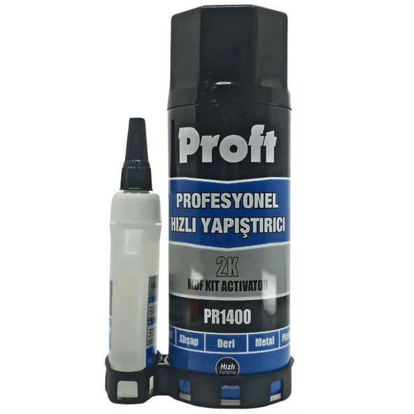 Proft Mdf Hızlı Yapıştırıcı 400Ml + 100Gr ürün görseli 1