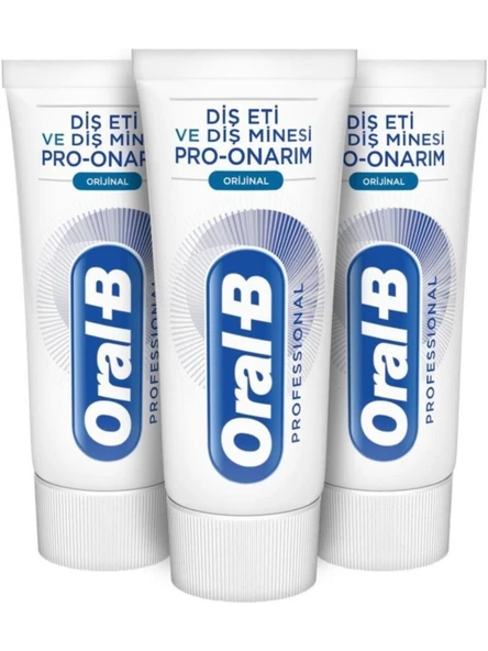 Oral-B Diş Eti Minesi Pro Onarım Diş Macunu 3X50 ml ürün görseli 1