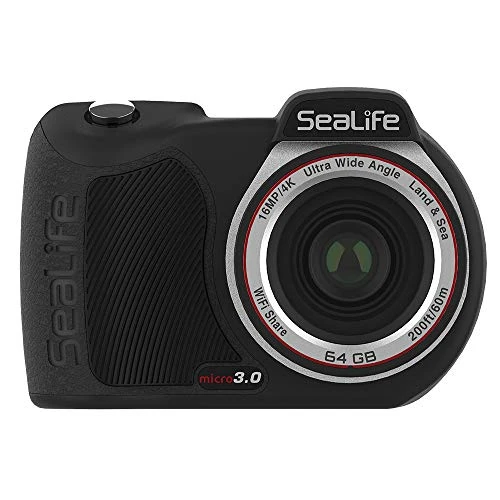 Sealife Micro 3.0 64GB (SL550) 4K Ultra HD videolu ve 60 metreye kadar suya dayanıklı su altı kamerası ürün görseli 1