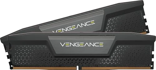 CORSAIR VENGEANCE DDR5 RAM 48GB (2x24GB) 6400MHz CL36-48-48-104 1,35V Intel XMP 3.0 Masaüstü Belleği - Siyah (CMK48GX5M2B6400C36) ürün görseli 1