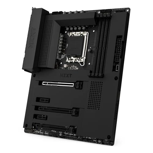 NZXT N7 Z790 Anakart - N7-Z79XT-W1 - Intel Z790 Yonga Seti (12., 13., 14. Nesil CPU'ları destekler) - ATX Oyun Anakartı - Entegre G/Ç Kalkanı - WiFi 6E - Bluetooth - Siyah ürün görseli 1