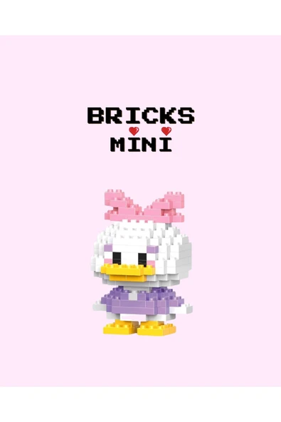 ,Daisy Duck Bricks Mini Lego ürün görseli 1