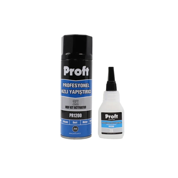 Proft Mdf Hızlı Yapıştırıcı 200Ml + 50Gr ürün görseli 1
