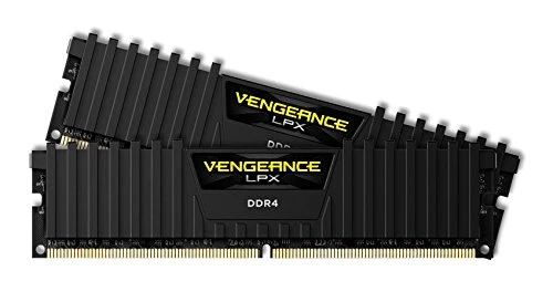 Corsair Vengeance LPX 32 GB (2x16 GB) DDR4 2400 MHz XMP 2.0 Yüksek Performanslı Masaüstü Bellek Seti, Siyah ürün görseli 1