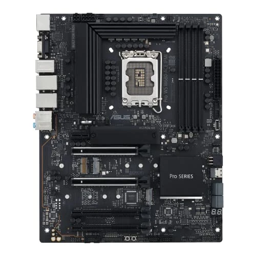 ASUS PRO WS W680-ACE IPMI LGA1700 ATX anakart 4xDDR5 8xSATA DisplayPort 1.4 D-Sub anakart Intel Soket 1700 Core i Uzaktan Yönetim HDMI ürün görseli 1