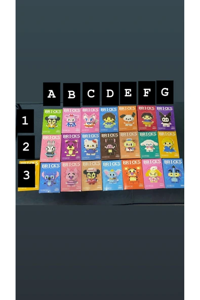 Bricks Lego Yapı Taşları Puzzle Disney - Resim 2