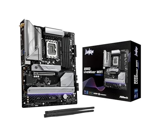 ASRock anakart B860 LiveMixer WiFi ürün görseli 1