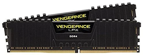Corsair Vengeance LPX 16 GB (2x8 GB) DDR4 3000 MHz C16 XMP 2.0 Yüksek Performanslı Masaüstü RAM Kiti, siyah ürün görseli 1