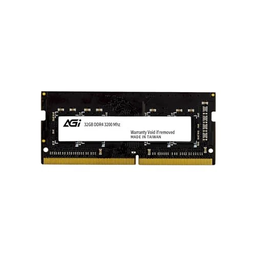 AGI SD138 32 GB DDR4 RAM 3200 MHz CL22 bellek modülü 260 pin ECC olmayan SO-DIMM, dizüstü bilgisayarlar/dizüstü bilgisayarlarla uyumlu ürün görseli 1